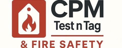 CPM Test n Tag and Fire Safety logo